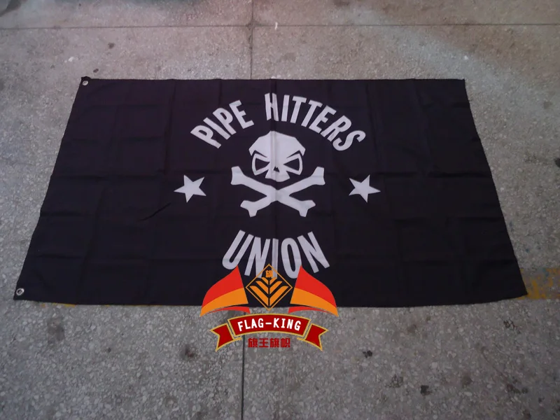 

pipe hitters union flag,orchestra flag ,pipe hitters banner,90*150 CM polyester flag king