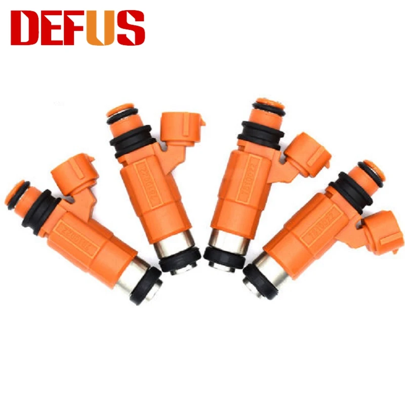 DEFUS Gasoline 4pcs INP-784 Fuel Injector Nozzle Bico For Misubishi Mazda E2200 2.2L L4 BT-50 INP784 INP 784 4 holes FENP13-250