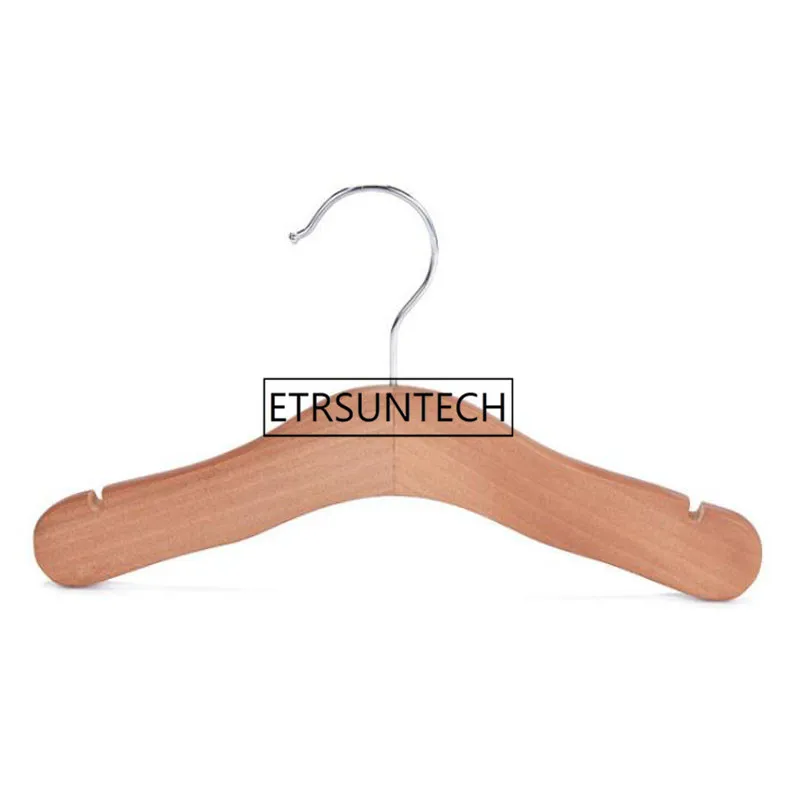 Wooden Hanger Vintage Children Kids Hangers Clothes Store Hanger 50pcs