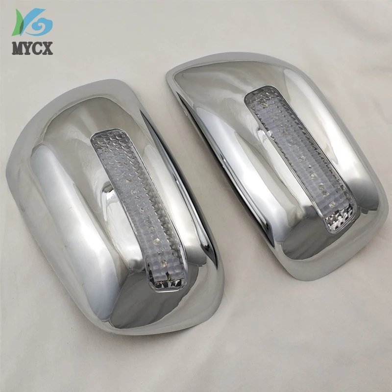 

For Toyota Rav4 Accessories That ABS Rav4 Door Rear Side LED Mirror Cover Housing For Toyota Rav 4 2001 -2005 Self Adhesive