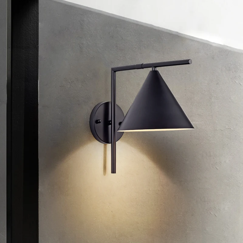 Imagem -01 - Luminária de Parede Giratória Iluminação Industrial Nórdica para Cama Corredor Moderna Criativa Luxuosa luminaria de parede giratoria iluminacao industrial nordica para cama corredor moderna criativa luxuosa 01