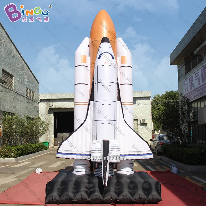 

16.4feet/5 meters height giant inflatable rocket / inflatable rocket ship / inflatable rocket toy