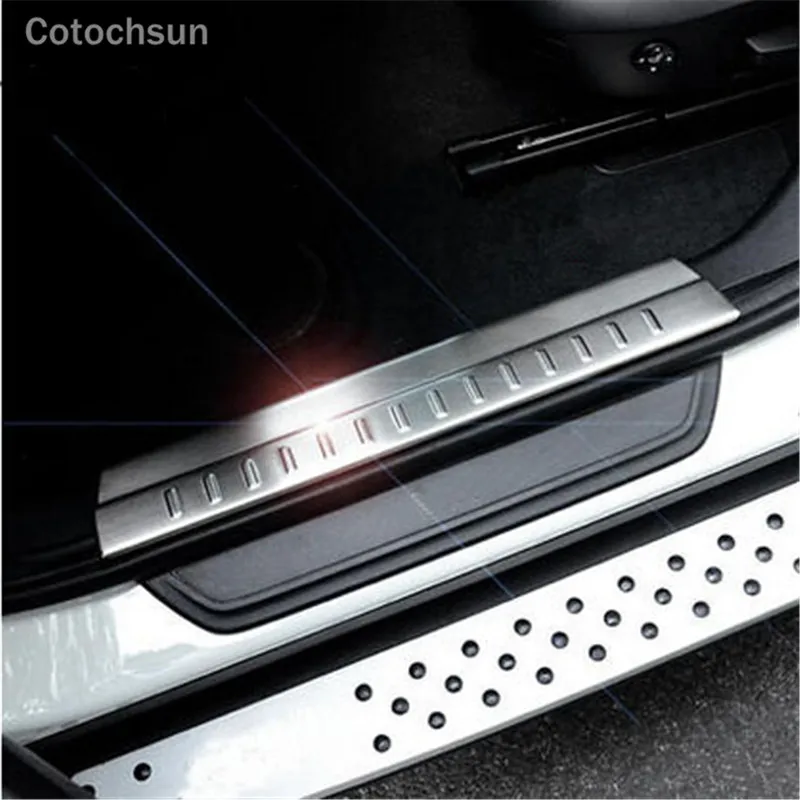 

Car auto accessories inner door sill scuff plate inside welcome pedal for BMW X3 F25 2012 2013 2014 2015 x drive Style 4pcs