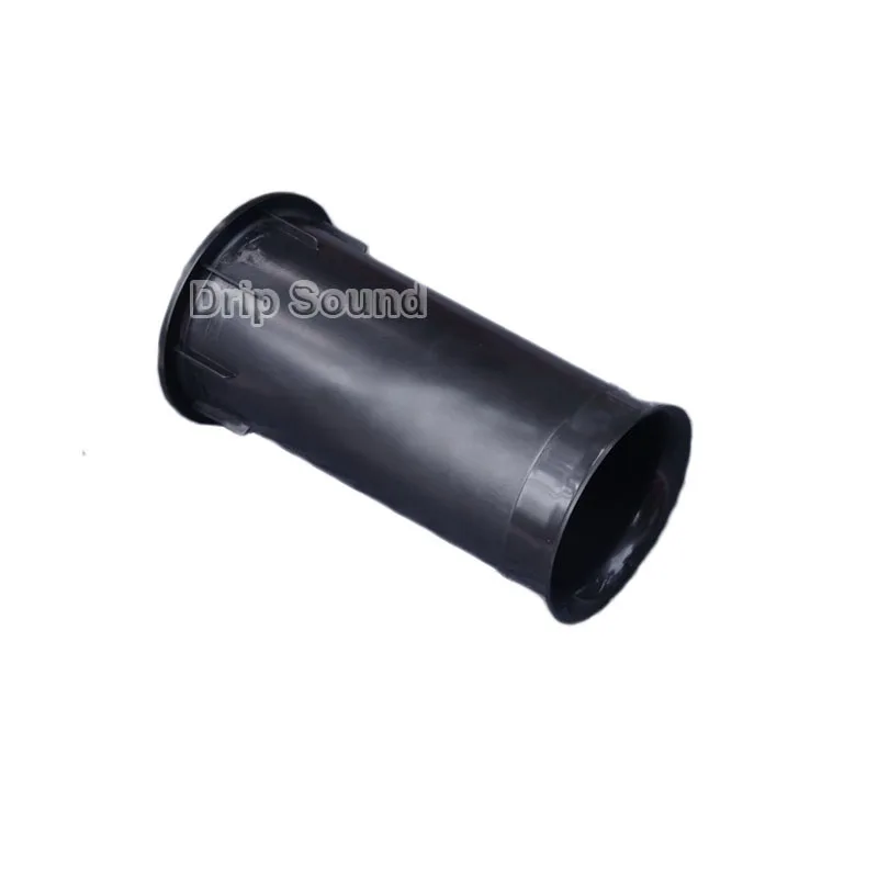 1pcs Speaker Port Tube Bass Subwoofer Stereo Audio Reflex Tube Loudspeaker Vent 75x160mm #Black