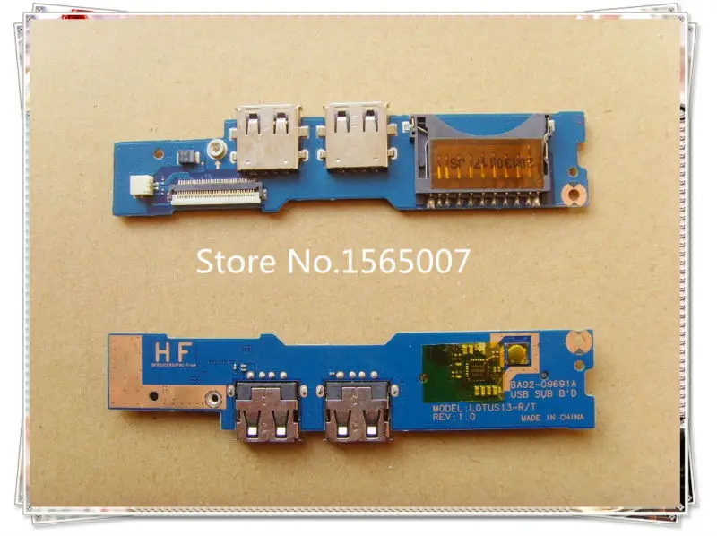 For Samsung NP530U3C NP540U3C 530U3B 530U3C 535U3C 532U3C laptop USB interface Switch board power button