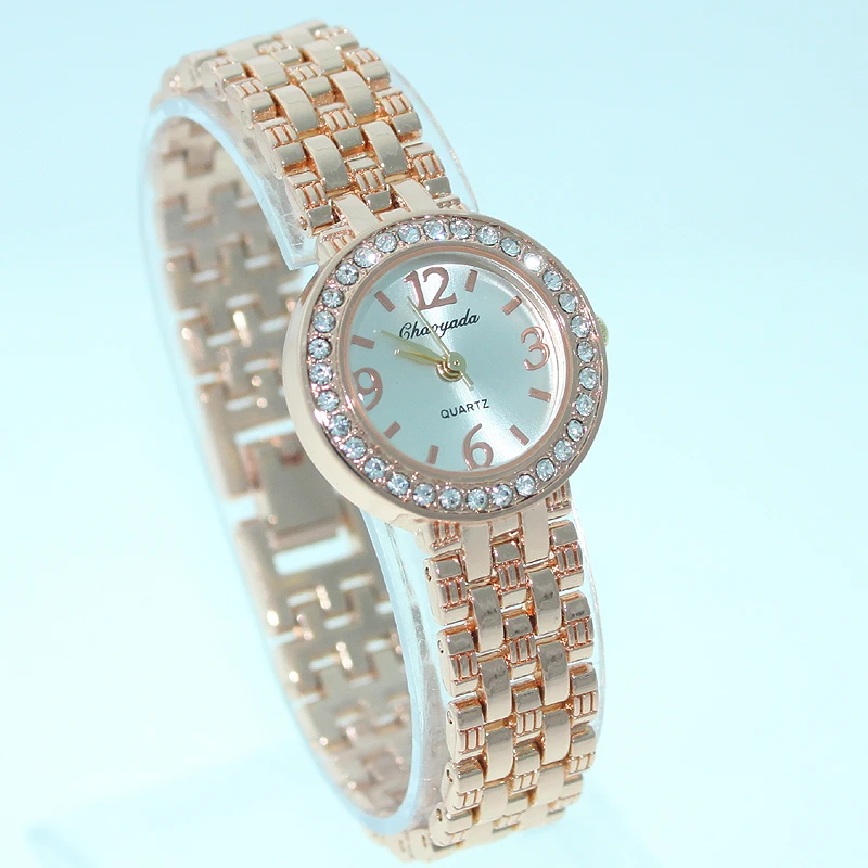 高級レザー女性のドレスウォッチ腕時計ファッションレディースブレスレット女性ラウンド時計クォーツ時計