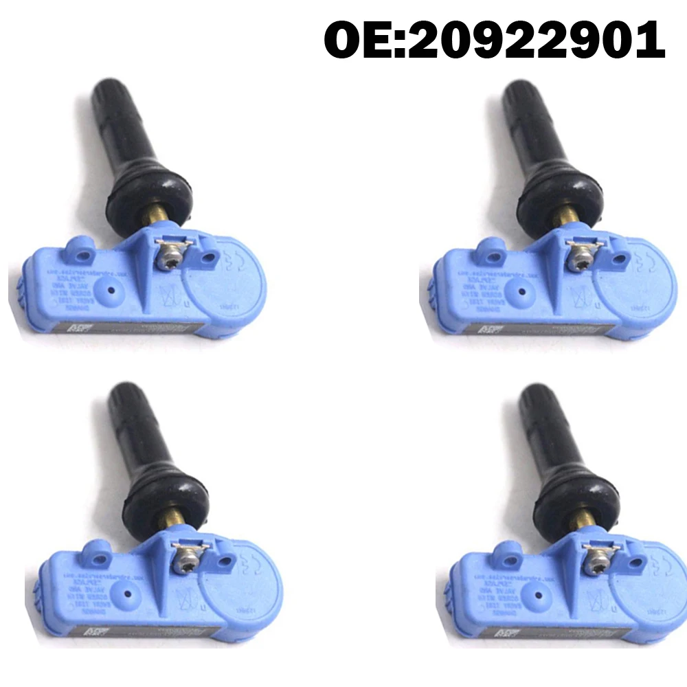 4 PCS Car Tire Pressure Monitor Sensor TPMS 20922901 13581561 22853740 for Cadillac Opel  GMC Chevrolet  Buick