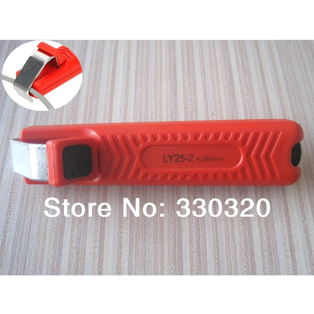 LY25-2 cable stripper coaxial cable stripper cutter for stripping cables diameter 8-28mm