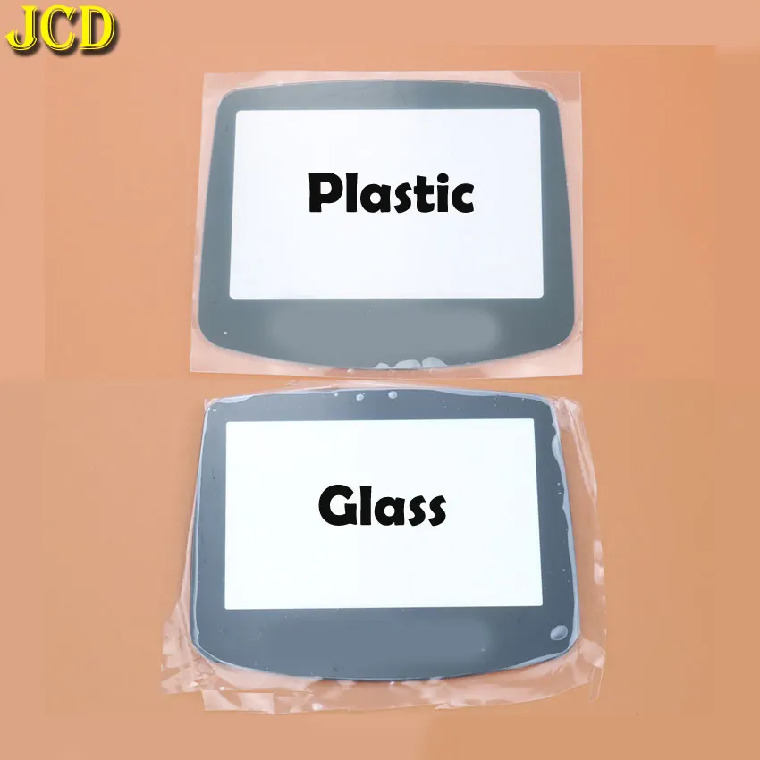 JCD 1 Pcs พลาสติกเลนส์หน้าจอกระจกสำหรับ GBA หน้าจอแก้วเลนส์สำหรับ Gameboy Advance เลนส์ W/ กาว