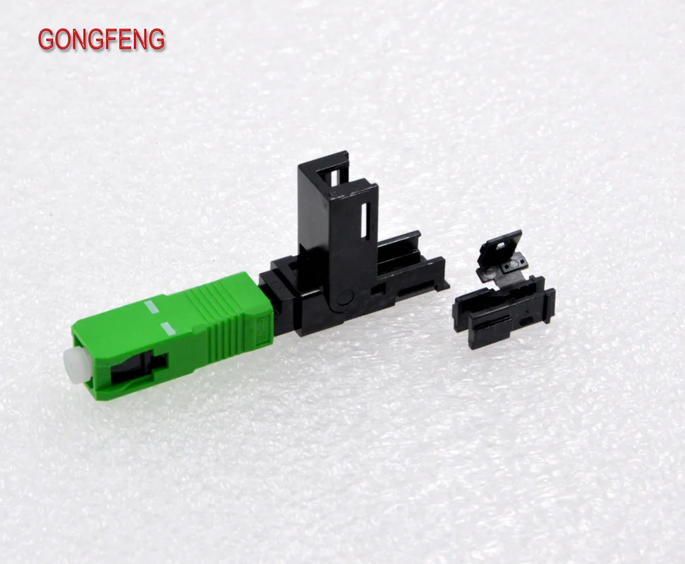 

GONGFENG 100pcs New Hot Sale Optic Fiber Fast Connector FTTH self propelled Quick Connector Special Wholesale