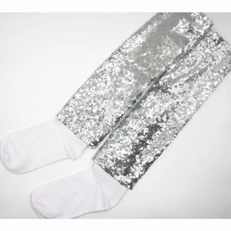 Red Yeallow Silver Sequin Micheal Baggy Ankle Socks Collection Party Dress up Show