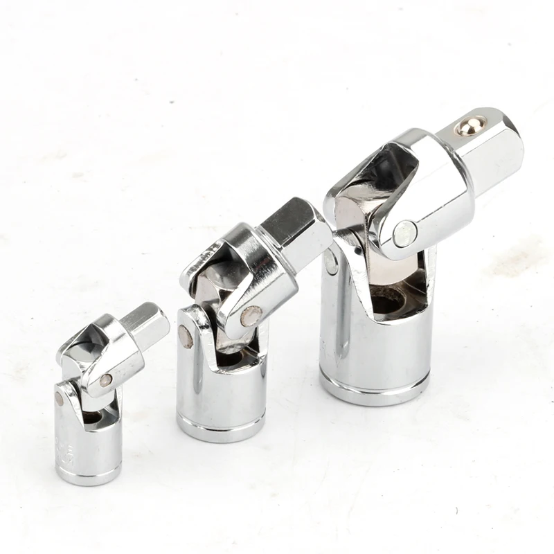 Conjunto Universal Joint Catraca Soquete Chave Adaptador Bar Extensão Adaptador Aço Crv 2