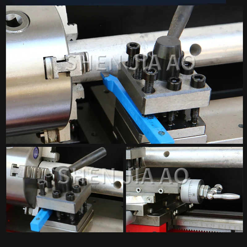 1PC Multifunction Woodworking Machine Micro Metal Machine Tool Woodworking Processing Thread Beads Processing Machinery 220V