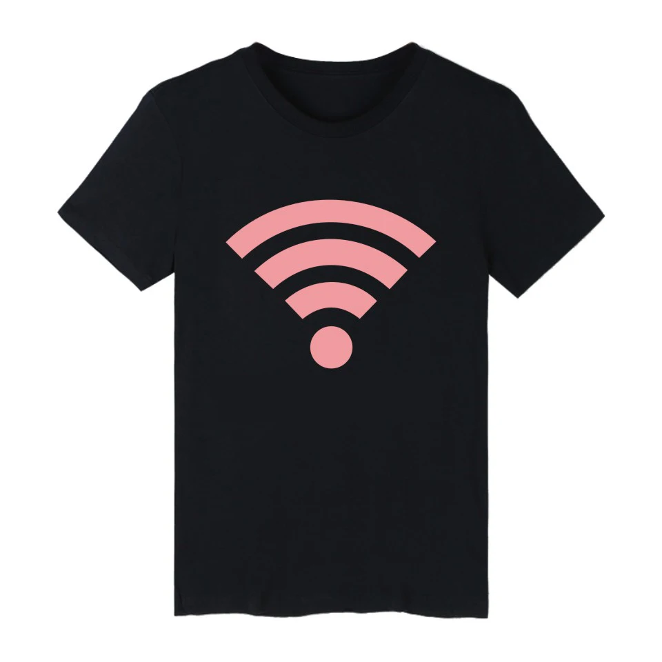 Funny Free WiFi T-shirts Print Sports Fashion Hip Hop Street Style Men Women T Shirts Casual Tops Tee Shirt Short Sleeve T-shirt