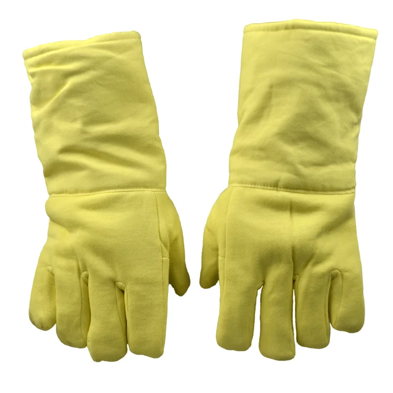 500 degrees Celsius Heat Resistant Work Glove Cut 932F Fire Proof Gloves Thick Aramid Fiber Anti Scalding Mittens