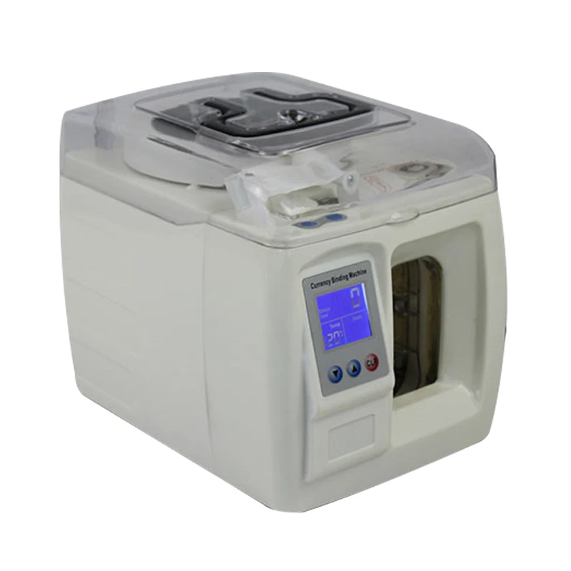 XD-308 LCD Display Paper Currency Banknote Binder Bundling Machine Currency Binding Machine Banding machine Banknotes