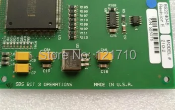 Industrial equipment card NEW SBS BIT 3 OPERATIONS 85224045 210-2