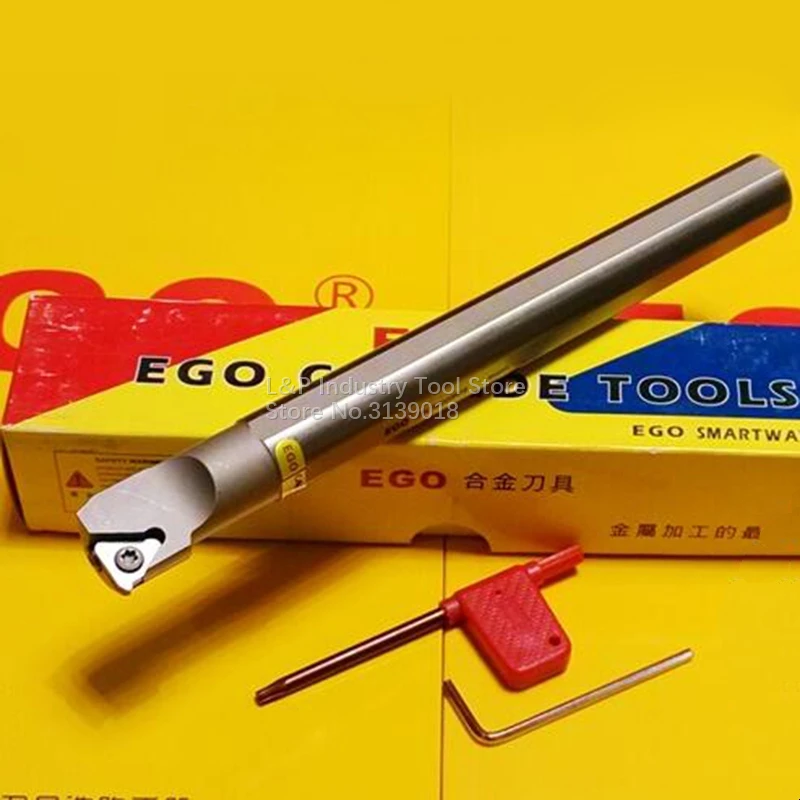 New Original EGO Internal Thread CNC Bar SNR05 SNR10 SNR12 SNR13 Rod Metal Lathe Tool Holder Without Blade Quakeproof 11NR/06NR