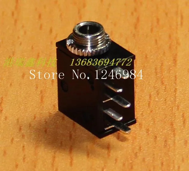 

[SA]3.5 pairs of channel stereo headphone jack DC connector socket ST-225C port of Ruixin GRX Earphone JACK--200pcs/lot