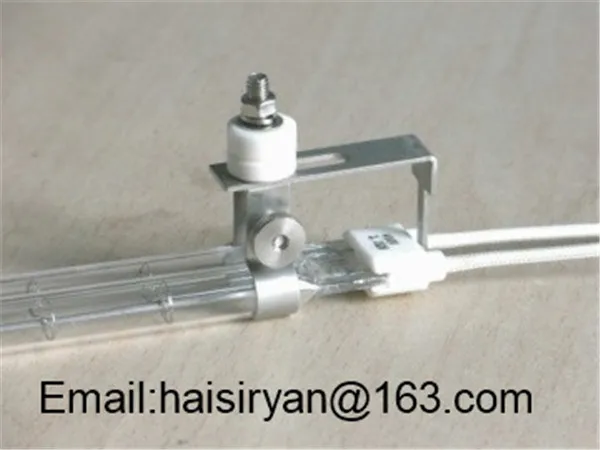 

customized 1000w 1000mm far Single tube Electric halogen IR quartz glass heate light