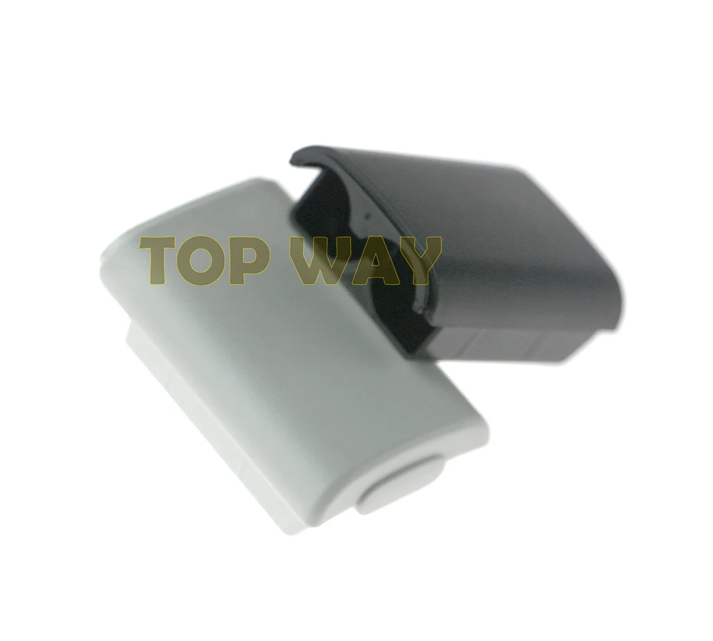 1 шт. Батарея крышка отсека для Xbox 360 Беспроводной контроллер черно-белый цвет задняя крышка чехол в виде ракушки пакет комплект для Xbox360