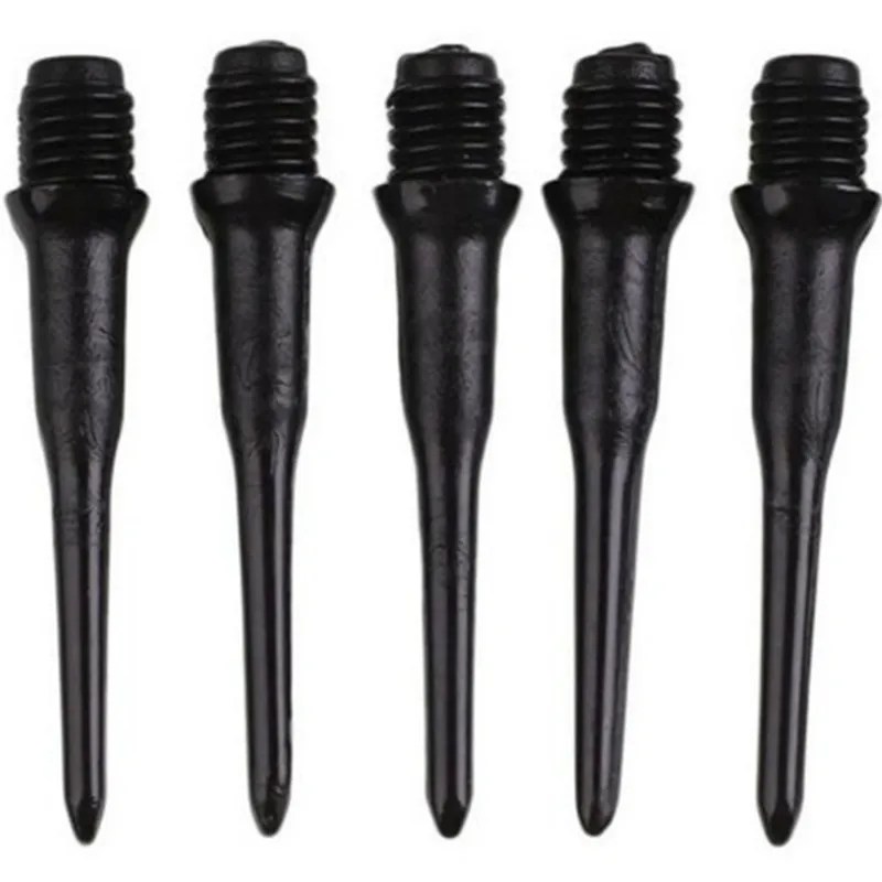 100Pcs/set Safety Soft 27mm Long Wear Resistant Darts Heads Electronic Dart Head Safety Plastic Dart Tip Darts Head