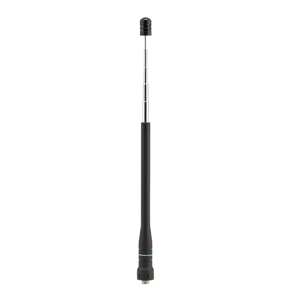 Abbree AR-775 teleskop antenne sma-weiblich/männlich/bnc dual band antenne für quan sheng uv k5 k6 baofeng UV-5R BF-888S 21 ham radio – Detail 7
