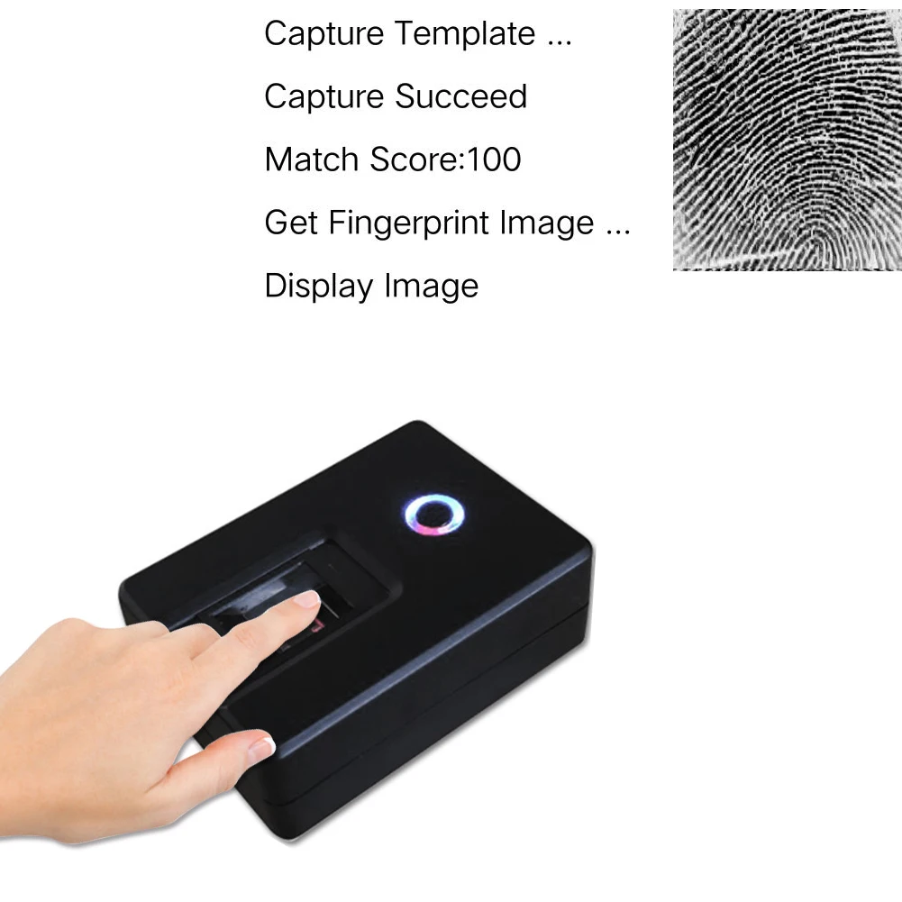 Digital Smart Bluetooth-compatible Fingerprint Reader Support Windows Android IOS Linux 5V USB Biometric Fingerprint Scanner