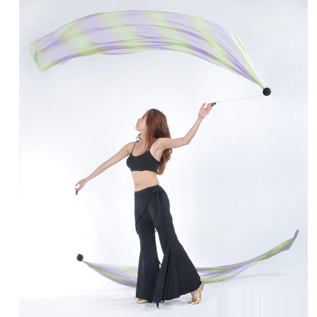 Belly Dance Dance Helpers Thrown Poi Balls with Adjustable Balls Chain Not Easy Hurt for Music Festivals Costumes Clubs