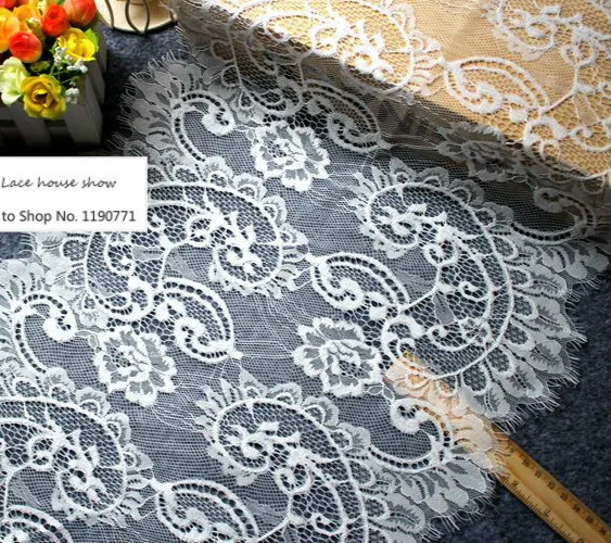 36cm wide exquisite three-dimensional pressure gauze lace lace DIY handmade accessories dress decoration