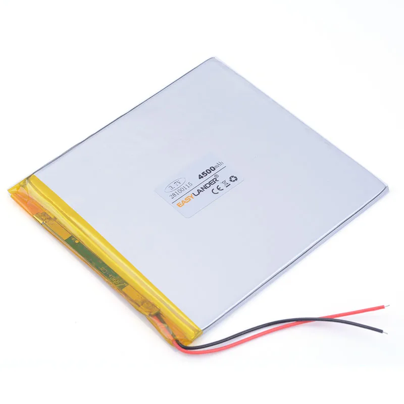 3.7 V 4500 mah  28100115 tablet battery brand tablet gm lithium polymer battery For Power bank e-book video game