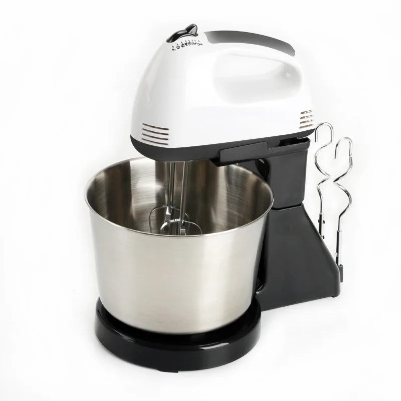 Hoodakang-Electric Food Mixer, Table and Stand, Cake Dough Mixer, Handheld Egg Beater Blender, Baking Whipping Cream Machine