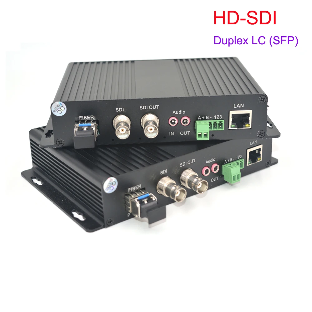 

High Quality HD-SDI Video/Audio/Data/Ethernet Fiber Optical Media Converters 1310/1550nm Transmitter and Recevier for SDI camera