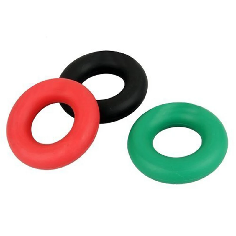 Rubber ring for hand and forearm strength, 3 colors,, 40,50lb, 8cm