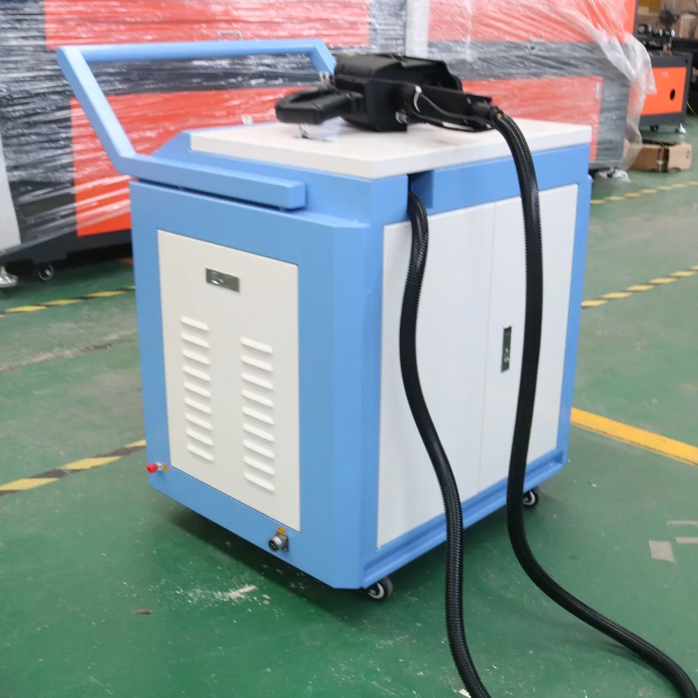 100w JPT Fiber Laser Blaster Rust Remover for Oil, Grease, Dust, Oxidized Surface Cleaning