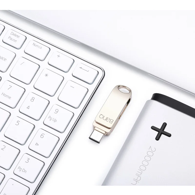 BanQ-Clé USB 3.0 haute vitesse C80, micro en métal, 32 Go, 64 Go, 16 Go