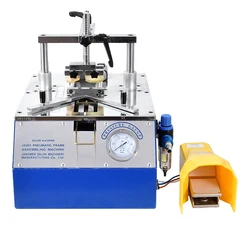 Máquina de ángulo de uñas neumática de escritorio JS203, 5211, 0,6, 0,8-110 MPa de presión de trabajo