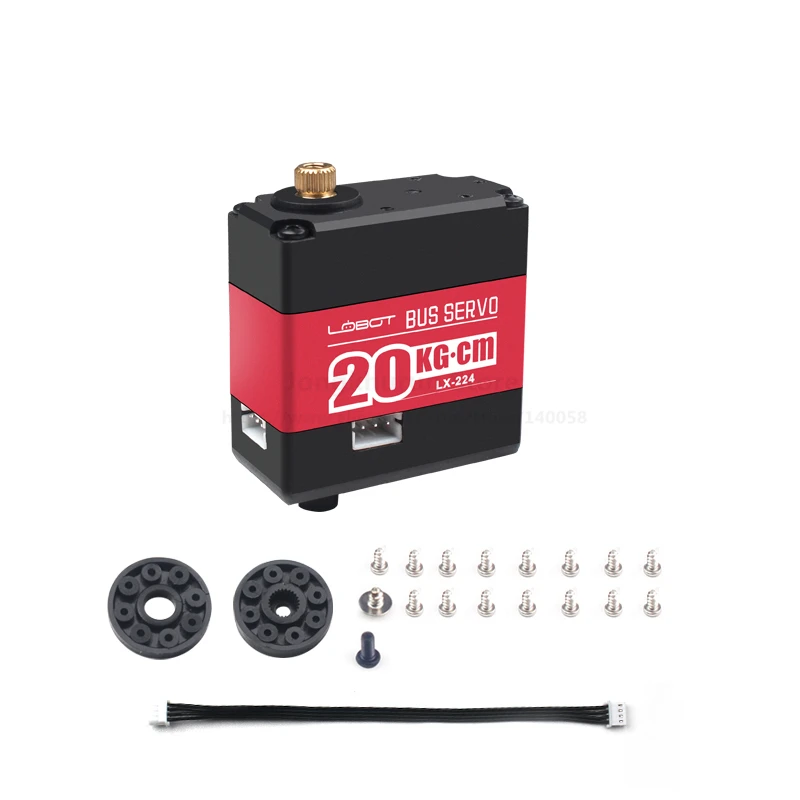 LX-224 20KG ซีรีส์ ตัวควบคุมแบบดิจิทัล 2 แกน พร้อมฟีดแบ็ก สำหรับหุ่นยนต์บีโอเนียร์ DIY ที่น่าเชื่อถือที่สุดในปี 2025
