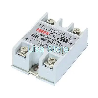 500 Kohm Output SSR-40VA 40A Single Phase Solid Module State Relay