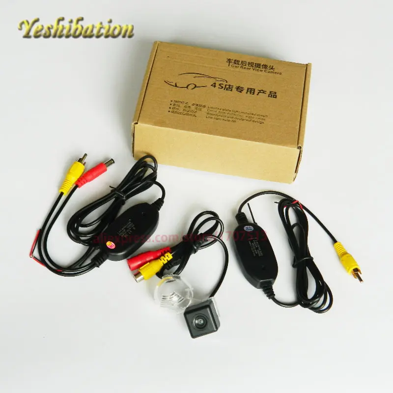 

Yeshibation Wireless RCA/AUX Video Transmitter Receiver Kit For Suzuki Aerio Liana Hatchback Car DVD Monitor Rear View