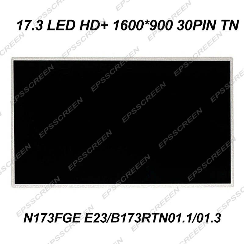 Tela de Lcd Led hd Mais 17.3 Polegadas para Substituição Compatível com Dell Inspiron 17 5758 P28e Ad83 30 Pin 1600*900