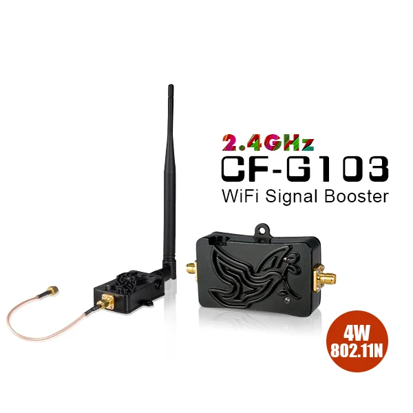 AMPLIFICADOR DE POTENCIA WiFi de 4W, amplificador de señal de 2,4 GHz, extensor de rango inalámbrico, repetidor AP para enrutador, accesorios de