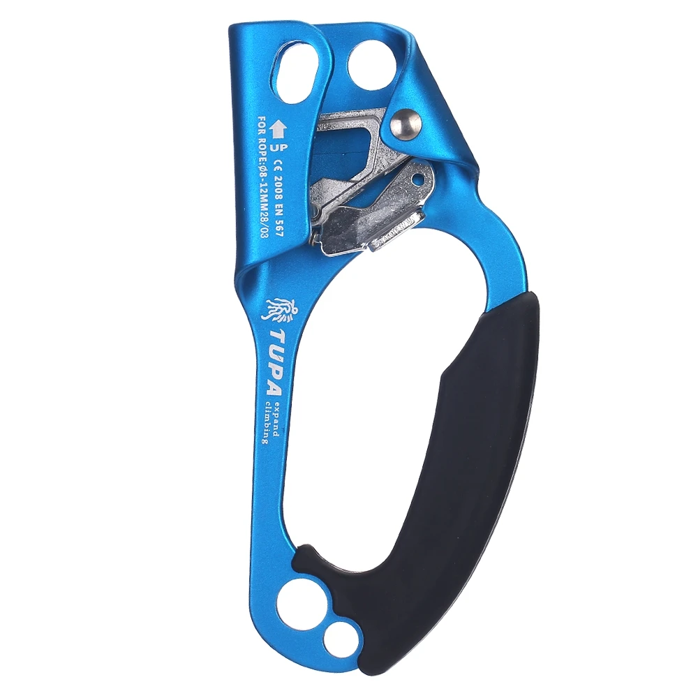 New High Right Hand Riser Clamp Handheld Outdoor For Mountaineering Rescue Rope Access Climbing Equipment