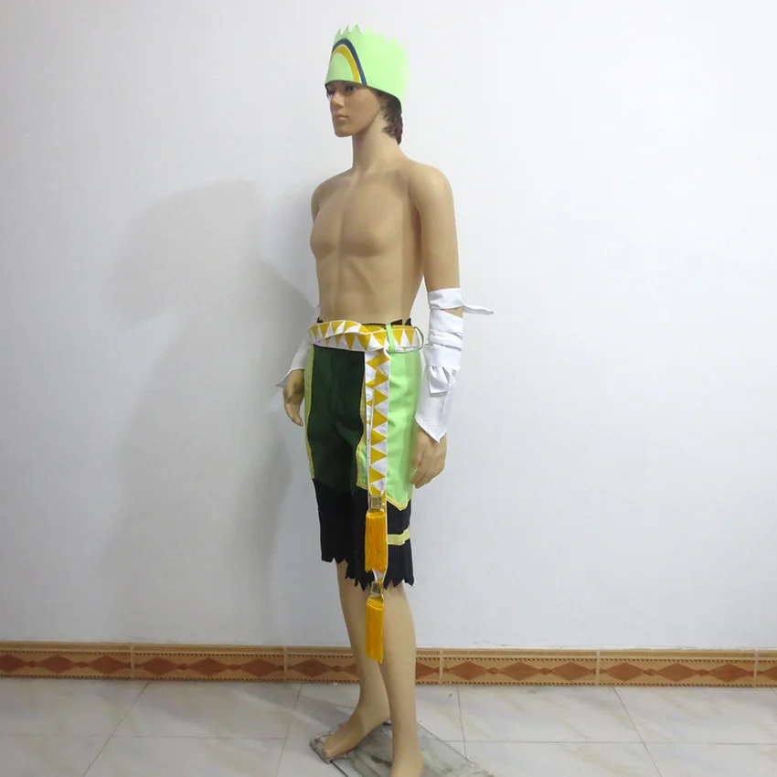 流れ Lucio ブラジル戦争ダンス肌カポエイラ Cos クリスマスパーティーハロウィン制服衣装コスプレ衣装任意のサイズをカスタマイズ