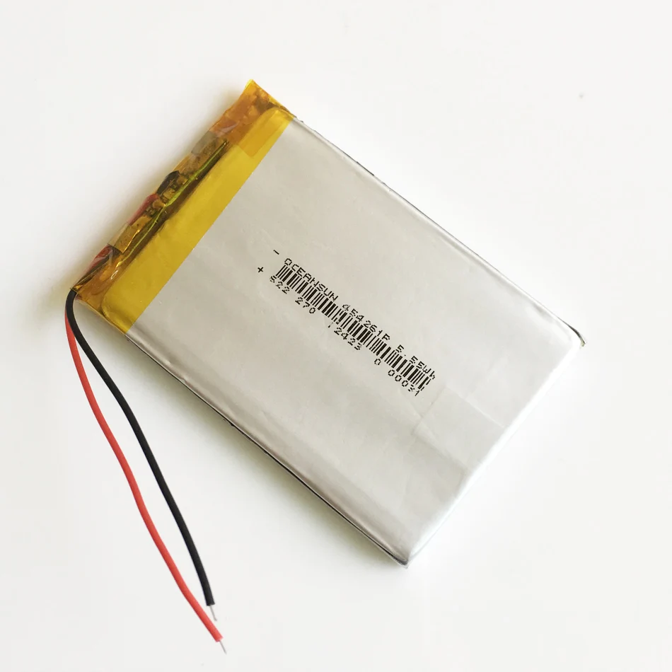 3.7 V 1400 mAh Lithium Polymer LiPo Pin Có Thể Sạc Lại Li-tế bào 454261 năng lượng Cho Mp3 GPS PSP ngân hàng điện loa DVD Máy Tính Xách Tay PAD