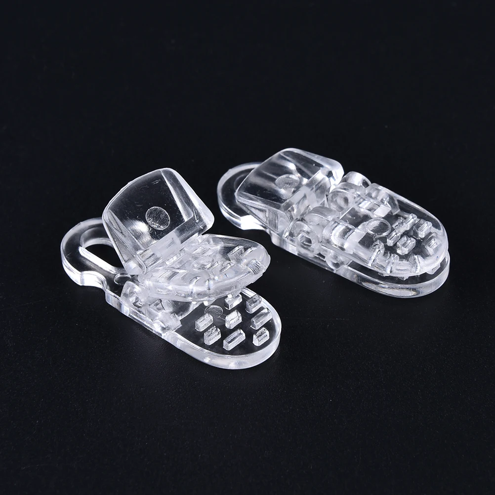 New Arrival 1pc ABS Clamp for BTE Hearing Aids Clip Clamp Replacement Prevent Hearing Aid from Falling