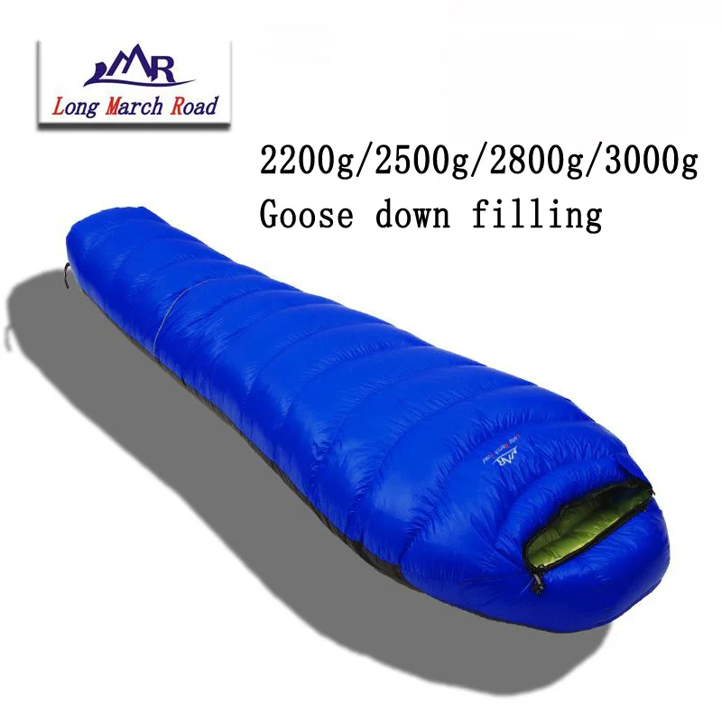 LMR Ultralight Comfortable Down Can Be Spliced Filling 2200g/2500g/2800g/3000g White Goose Sleeping Bag