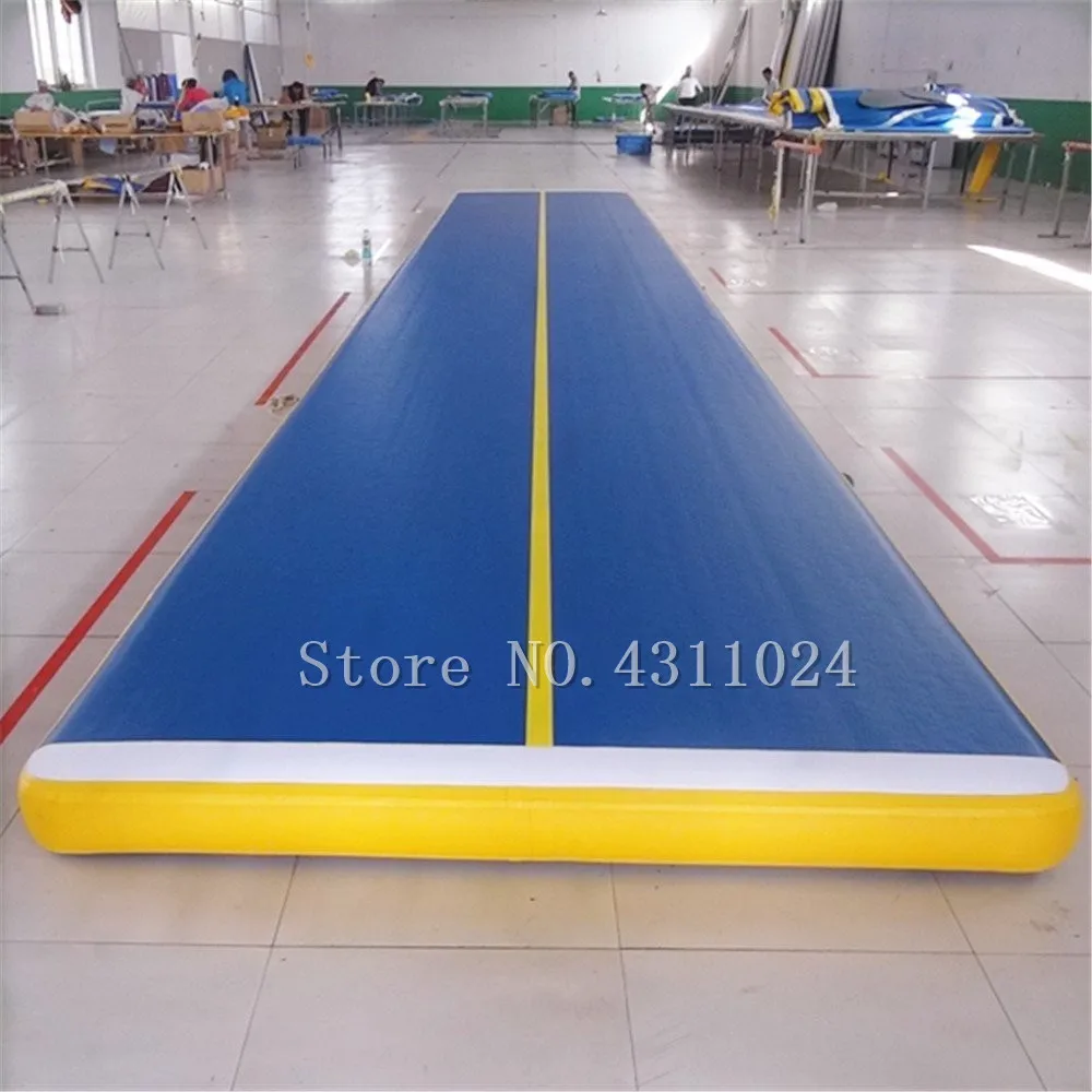 

Free Shipping 8*1*0.2m Inflatable Gymnastics Air Track Tumbling Mats for Kit Inflatable Gym Air Mat Gymnastics Equipment