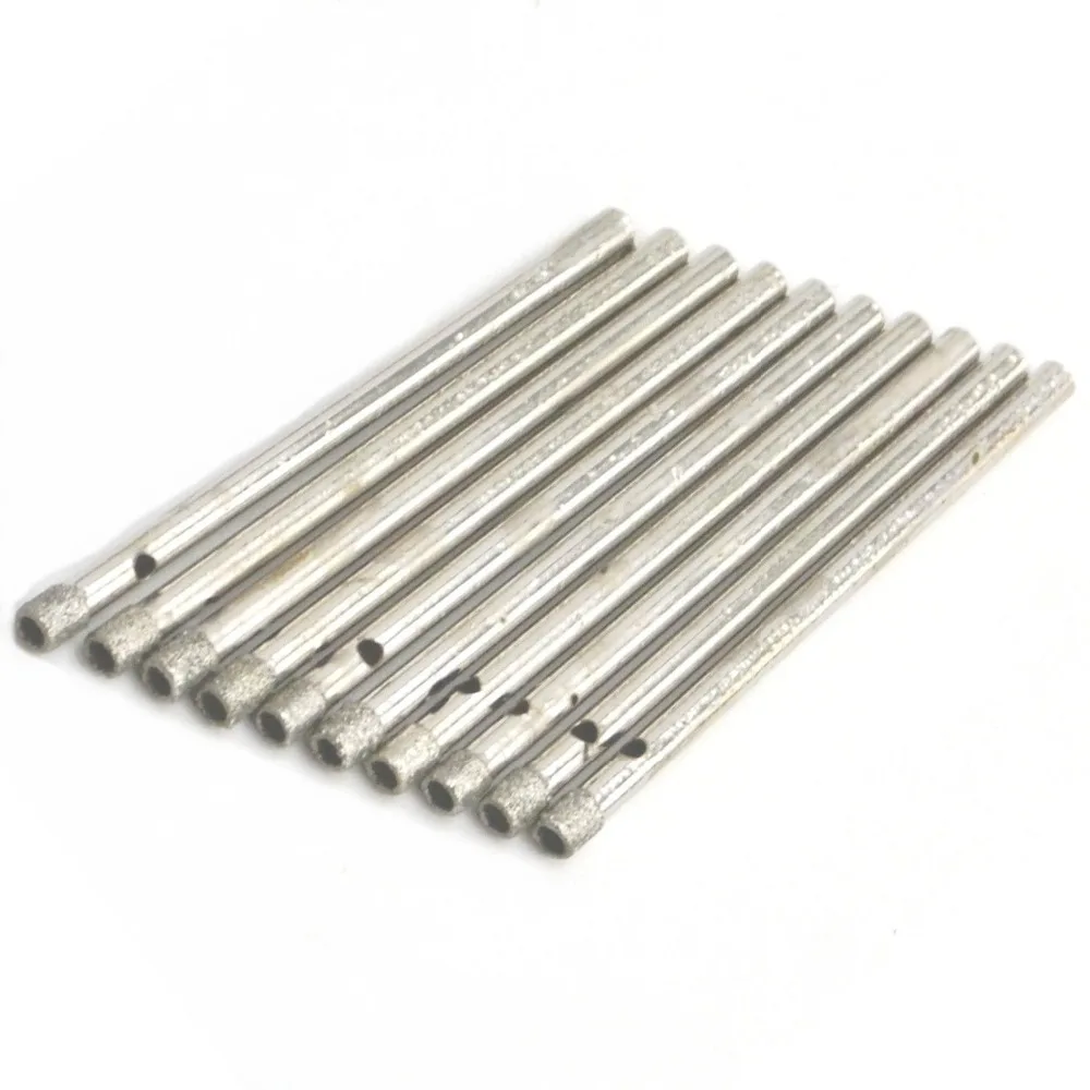 1/8 "นิ้ว Mata Bor Diamond รู Saw Agate อัญมณี3 Mm เครื่องมือเจาะเพชร Bits 20 Pcs รวม ILOVETOOL