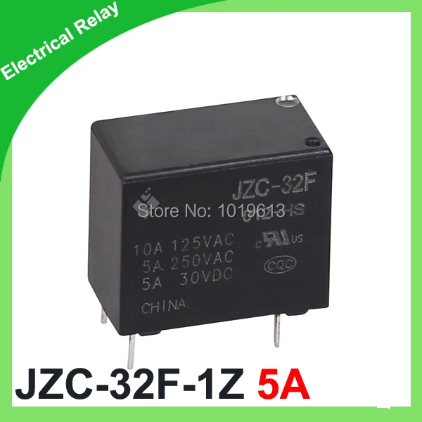 

Электрическое реле 5a JZC-32F-1Z 250VAC/30VDC mini relay